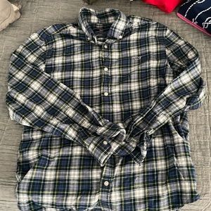Men’s blue plaid flannel from Vineyard Vines